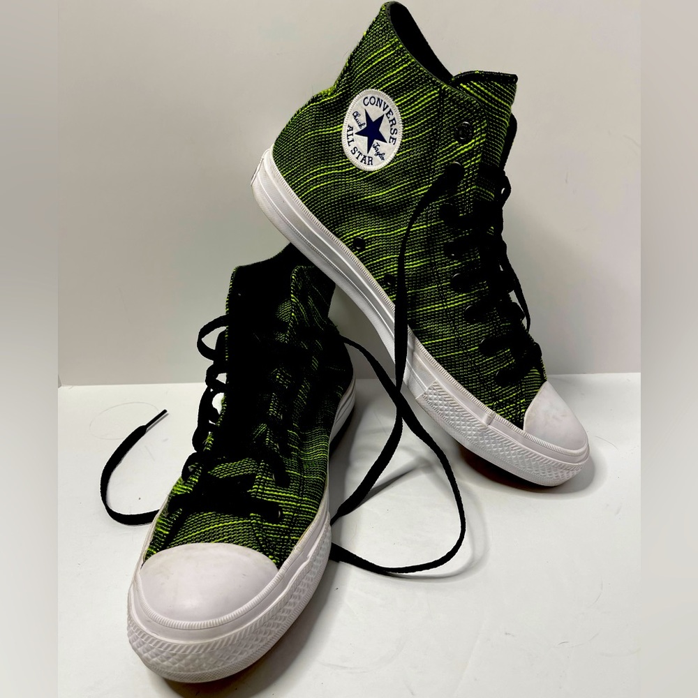 COOL! Converse Chuck Taylor Allstar II Lunarlon Insole Hightop Volt -Mens 10